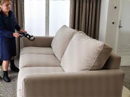 Upholstery cleaning service
